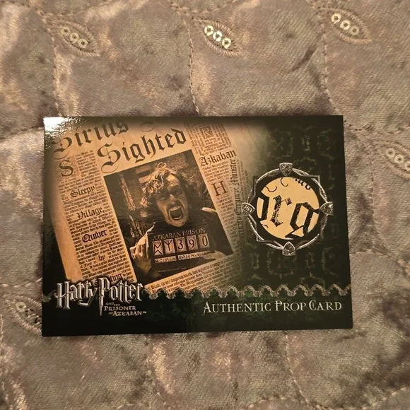artbox 05年 ハリーポッター プロップカード 小道具 トレカ Prop Artbox | Toys | Artbox Harry Potter Prop Card | Poshmark